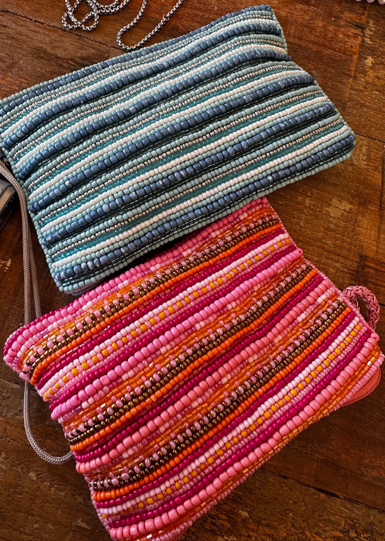 Blue Mimi Clutch