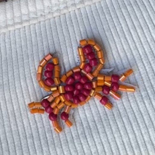 Luna Crab Charm