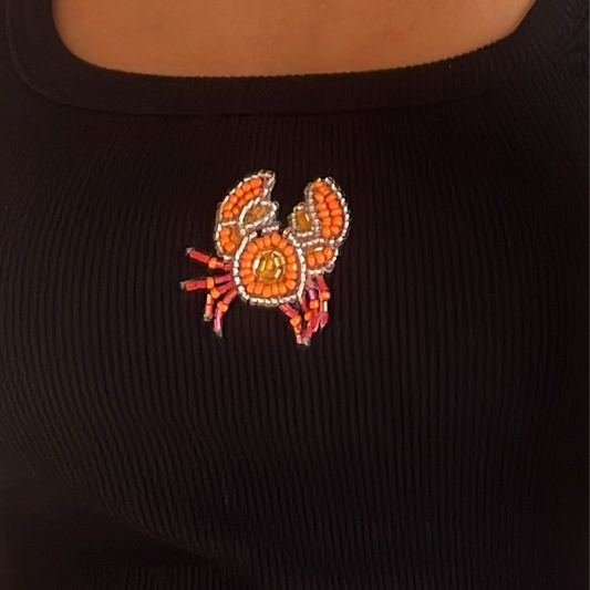 Luna Crab Charm